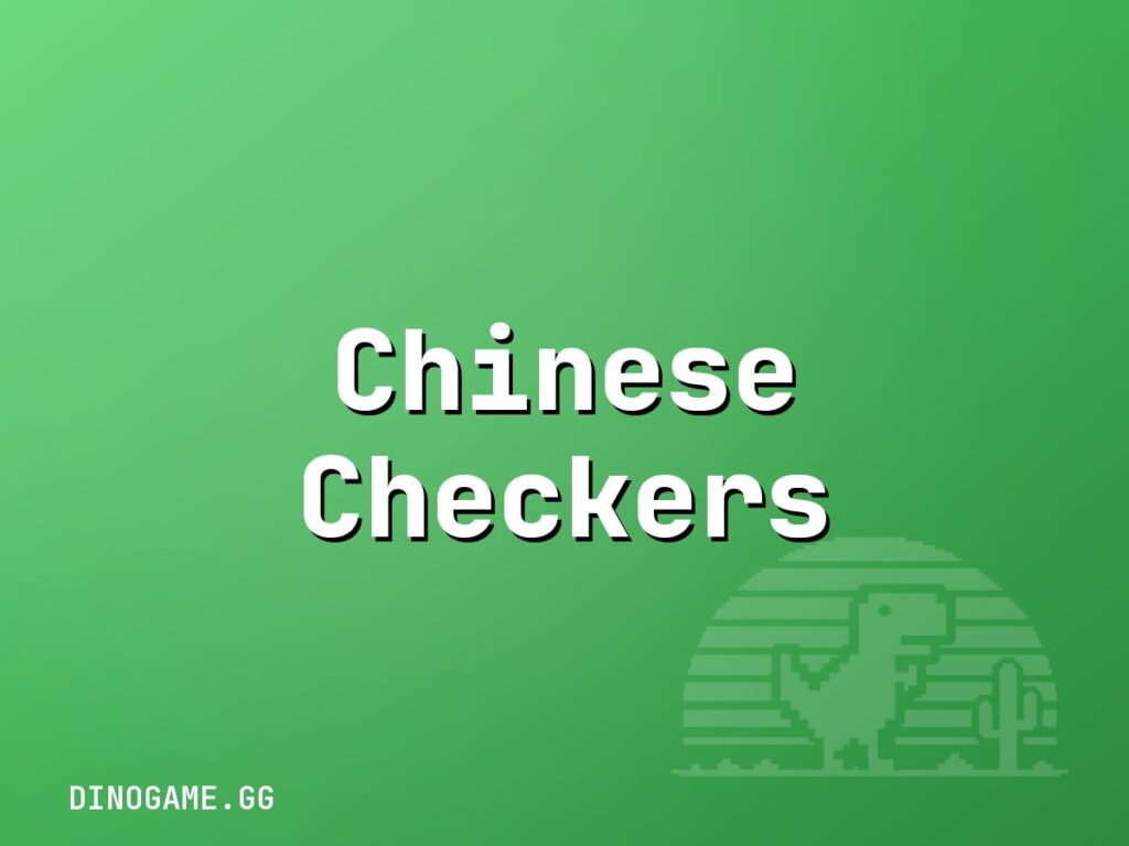 Chinese Checkers — play free on Dinogame
