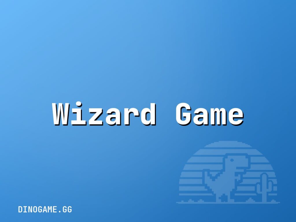 Wizard Game — play free on Dinogame